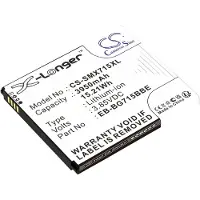 123accu Samsung älypuhelinten Galaxy Xcover Pro / SM-G715 yhteensopiva akku 3950mAh
