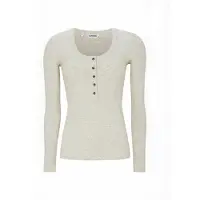 Soft Rebels Srlavana Button Ls T-Shirt - White - M