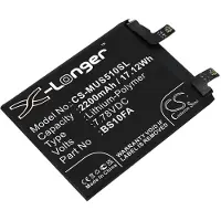123accu Xiaomi älypuhelinten Black Shark 5 Pro 5G / Black Shark 5S yhteensopiva akku 2200mAh