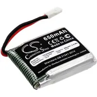 123accu Skyhunter dronen X8TW yhteensopiva akku 650mAh