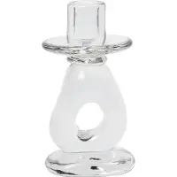 Ferm Living Damo kynttilänjalka 16 cm Kirkas