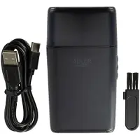Adler AD 2949 parranajokone – kaksoisverkkopää, 3 nopeutta, IPX6, USB-C, 110 min