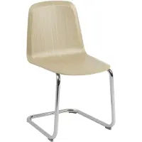 Muuto Brink-tuoli tammi/kromi