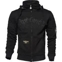 West Coast Choppers Vetoketjuhuppari Vetoketjuhuppari Musta Miehet, size XL