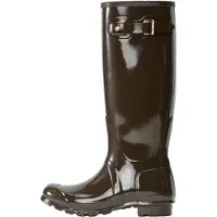 Hunter Womens Original Tall Gloss Boot - Brown - 40-41