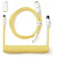 Keychron Coiled Aviator Kaapeli Straight 8K - Keltainen
