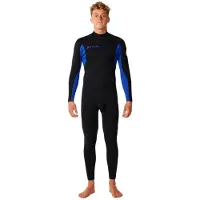 Rip Curl Trad 3/2 Mm Fl Pitkähihainen Neopreenipuku Jossa Vetoketju Selässä