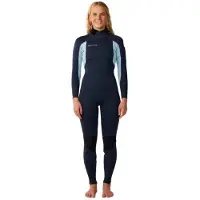 Rip Curl Trad 5/4 Mm Pitkähihainen Neopreenipuku Jossa Vetoketju Selässä