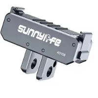 Sunnylife alumiininen kaksisuuntainen kiinnityssovitin Osmo Nano / Action 6:lle