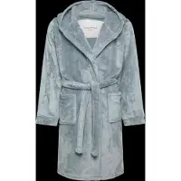 Rosemunde Kids Rhflurry Hooded Fleece Robe - Blue - 128