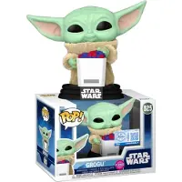 Funko POP! Disney : Mandalorian & Grogu - Grogu (Flocked) (Special Edition) #825 Bobble-Head Vinyl Figure