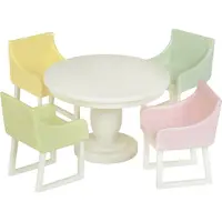 Lundby Spisestue Basic - Multi/patterned - ONE SIZE