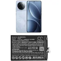 123accu Redmi puhelimen 24117RK2CC / K80 5G yhteensopiva akku 6400mAh