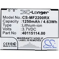Cameron Sino Novatel Wireless MiFi2200 akku 1250mAh
