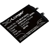 123accu Xiaomi älypuhelinten 12 Pro / 2201122C yhteensopiva akku 4600mAh