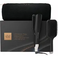 GHD Chronos Max - Wide Plate Hair Straightener - Festive Gift Set in Black 1 pcs