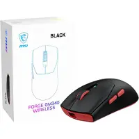 MSI Forge GM340 W Black WIRELESS Gaming Maus (S12-4301730-HH9)