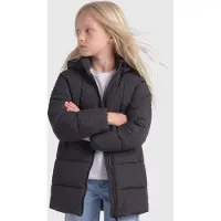 ONLY GIRLS Pitkä takki 'KOGJuta' musta