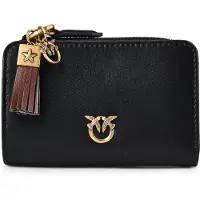 Pinko Love Wallet Lompakko Nahka 12 cm Musta