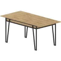 Skye Decor Jatkettava ruokapöytä Hanah Home Pal - tammi