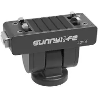 Sunnylife 1/4&quot Quick-Release Adapter with 180° Rotation for Insta360 X4 Air / X5 / Ace Pro 2 / 1 / Ace