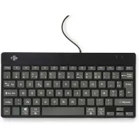 R-Go Tools Compact Break Ergonomic Keyboard, AZERTY (FR), Wired Black