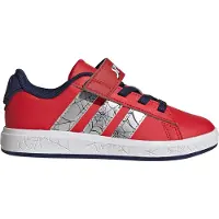Adidas Grand Court Spider-Man El K - Red - 32