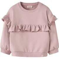 Lil´ Atelier Nmfilondon Rik Ls Loose Sweat Lil - Pink - 122-128