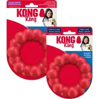 Kong - Ring Dog Toy Medium/Large Ø11cm x 3cm - Koirat - Koiran lelut ja pelit - Kumilelut