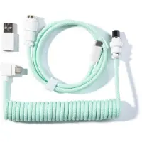 Keychron Coiled Aviator Angle 8K USB-kaapeli (minttu)