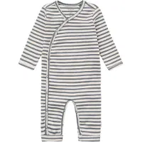 Noppies Playsuit Ls Stripe - Blue - 44