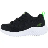 SKECHERS Tennarit 'BOUNDER' vaaleanvihreä / musta