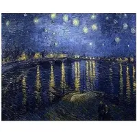 Figure'd Art Figured Art Ristipistotyö Van Gogh Starry Night