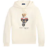 Ralph Lauren for man. 710B30954001 Beige Polo Bear fleece sweatshirt (M), Casual, Cotton