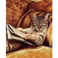 Figure'd Art Figured Art Ristipistotyö Don't mess with This Cat
