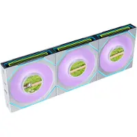 Lian Li UNI FAN SL Wireless PWM LCD -tuuletinsarja, nestelaakeri, 120 mm, 3 kpl, valkoinen
