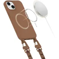 TechProtection MAGNECKLACE MAGSAFE IPHONE 14 CHOCOLATE BROWN