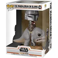 Funko POP! Mandalorialainen Tähtien Sota Mandalorialainen Blurgin Selässä -figuuri