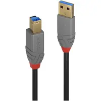 Lindy Anthra Line - USB cable - USB Type A to USB Type B - 3 m