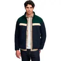 Superdry Tricolour Fleece Through Kokovetoketjullinen Collegepaita