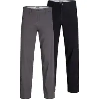 Jack & Jones Jpstkane Dave Chino 2Pk Mp Noos - Grey - 33 x 36