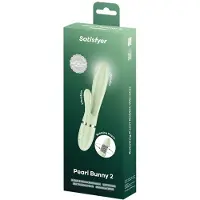 Satisfyer Pearl Bunny 2 – pyörivä rabbit-vibraattori Vihreä