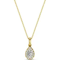 Midem Amsterdam timanttiriipus 0.25ct keltakulta