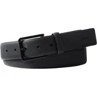 Calvin Klein Vyö 'Pebble Grain' musta