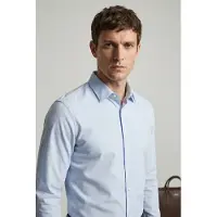 Calvin Klein Businesspaita 'ESNTL' pastellinsininen