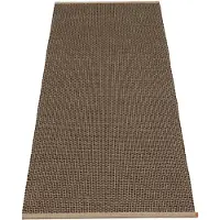 Pappelina Pestävä Muovimatto NILS Dark Brown 70x240 cm