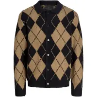 Jack & Jones Jprblasimon Souffle Cardigan - Black - L