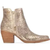 Xti for woman. 14503705-ORO Ankle boots 145037 gold (36), 3 to 5 cm, Zip, Casual