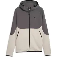 Puma Tech Slim Elevated Kokovetoketjullinen Collegepaita