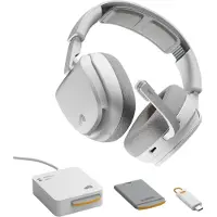 Glorious GHS Wireless InfinitePlay -peliheadset, valkoinen